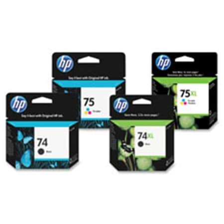 Hp Hewlett-Packard HEWCB338WN HP 75 Inkjet Cartridge; 520 Page Yield; Tri-Color HEWCB338WN